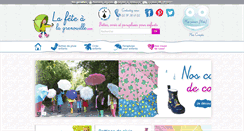 Desktop Screenshot of lafetealagrenouille.com